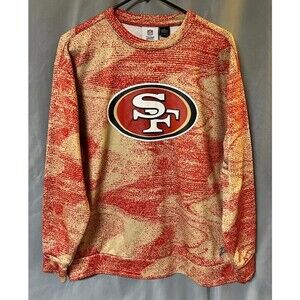 San Francisco 49ers -Team NFL ZUBAZ - Wild Pattern Long Sleeve Shirt -S-?46!